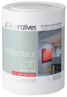 Image Protecteur Loft Beton Ciré Mur Plan de travail