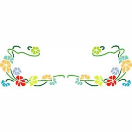 Image Schablone FR N°056 DEKOR CAPUCINE
